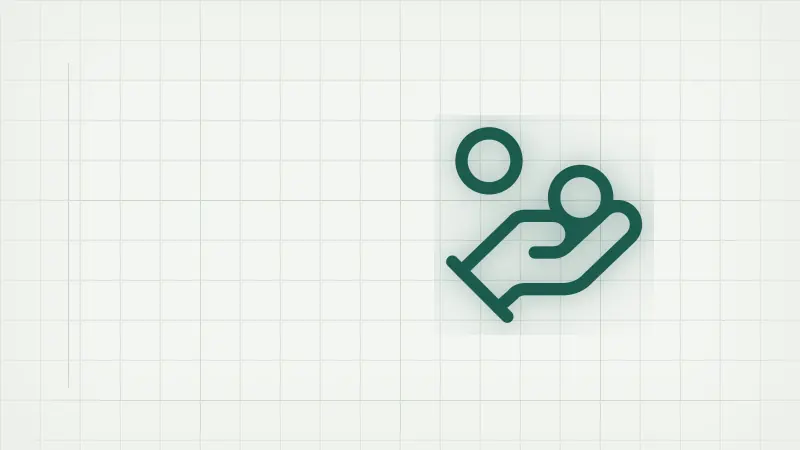 Symbol ruky s mincami ako obraz plánovania rezervy